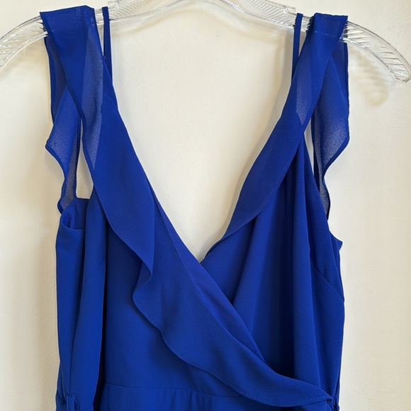 Bardot Maxi Dress in Blue - Picture 3 of 10